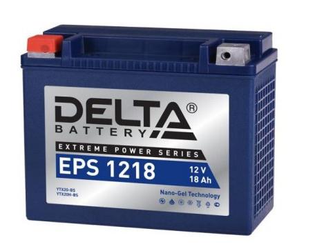 Мото-аккумулятор Delta EPS 1218 YTX20-BS, YTX20H-BS