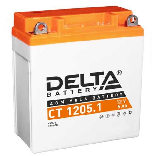 Мото-аккумулятор Delta CT 1205.1 12N5-3B, YB5L-B