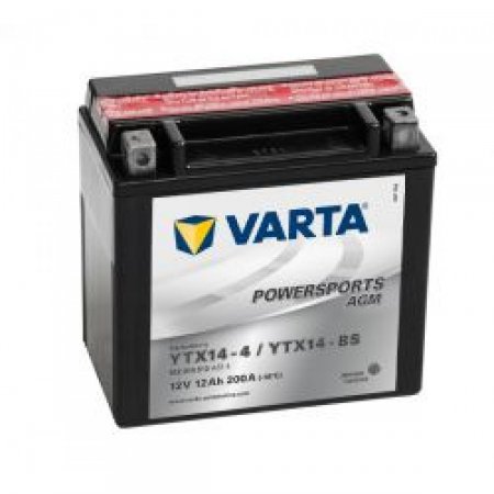 Мото-аккумулятор Varta-12 YTX14-BS