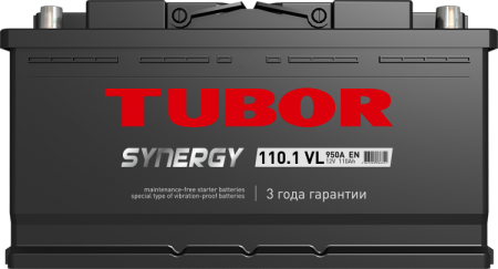 Аккумулятор TUBOR-110, Обратная полярность